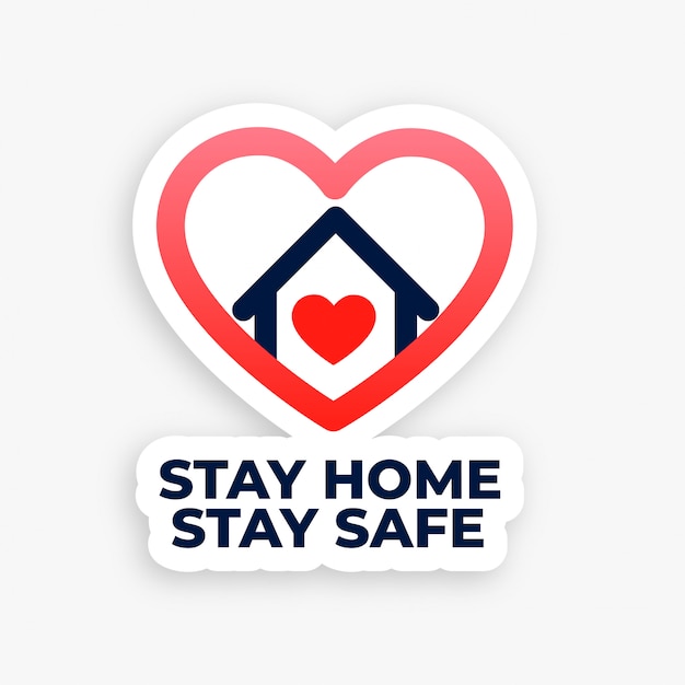 Download Free Stay Home And Stay Safe Concept Heart House Poster Free Vector Use our free logo maker to create a logo and build your brand. Put your logo on business cards, promotional products, or your website for brand visibility.