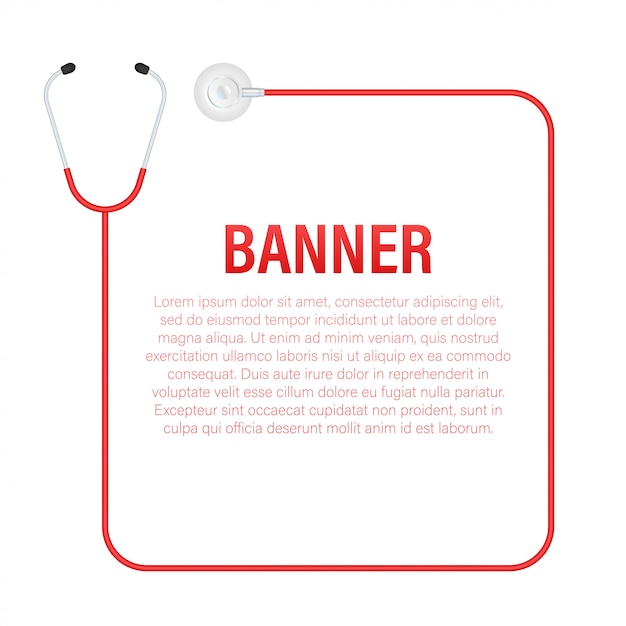 Download Free Stethoscopes Banner Medical Equipment For Doctor Vector Stock Use our free logo maker to create a logo and build your brand. Put your logo on business cards, promotional products, or your website for brand visibility.