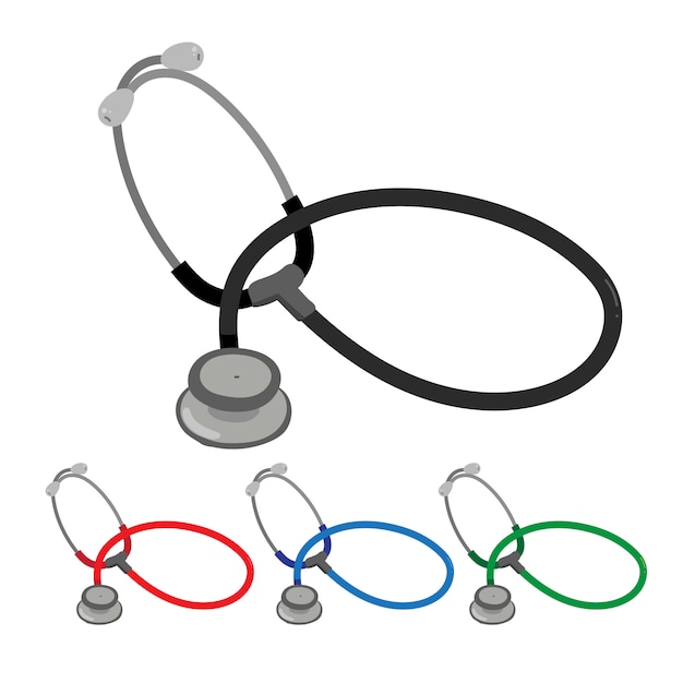 Premium Vector Stethoscopes Vector Collection Design 4985