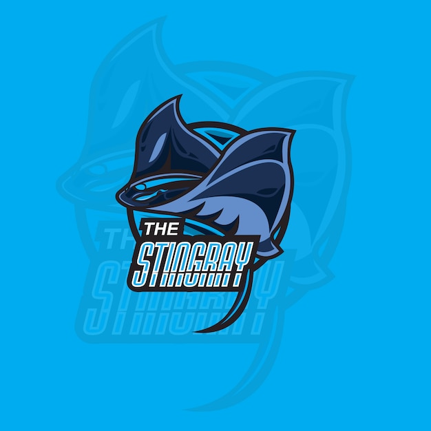 Premium Vector | Stingray logo