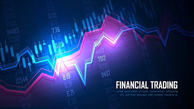 Premium Vector Stock Market Or Forex Trading Graph In Graphic Concept Suitable For Financial 2513