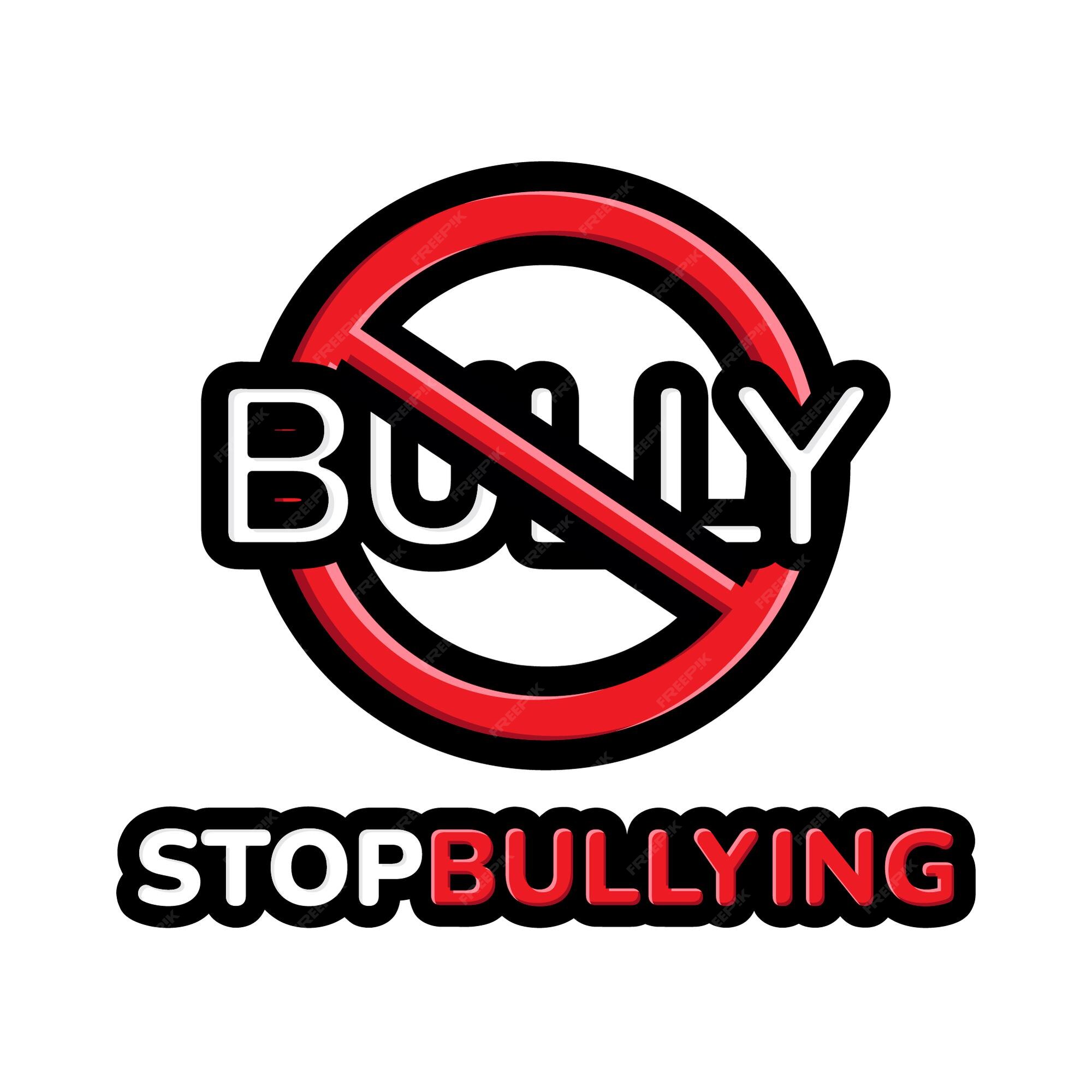 Premium Vector | Stop bullying design
