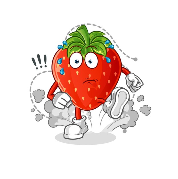 strawberry running