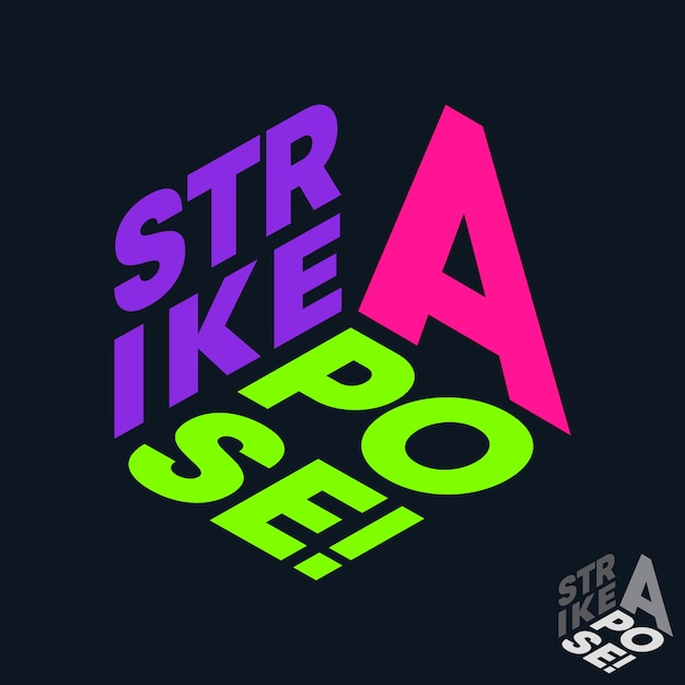 universal thread strike a pose shirt