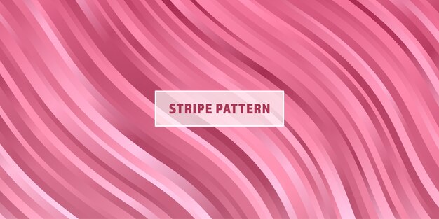 ストライプパターンの抽象的な背景のヘッダー カラフルなライン波バナー壁紙 プレミアムベクター