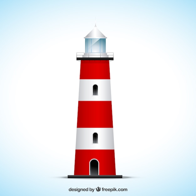 free lighthouse vector clip art - photo #8