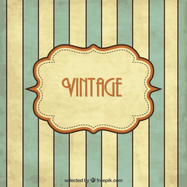 Striped Vintage 20