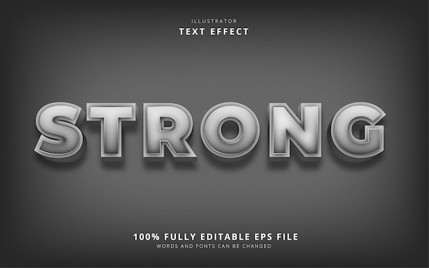 premium-vector-strong-text-effect