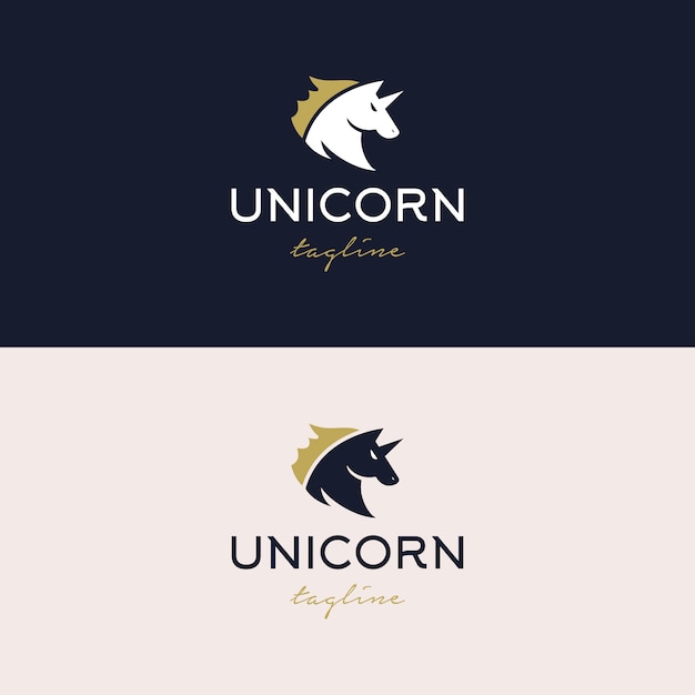 Download Free Strong Unicorn Logo Design Illustration Premium Vector Use our free logo maker to create a logo and build your brand. Put your logo on business cards, promotional products, or your website for brand visibility.