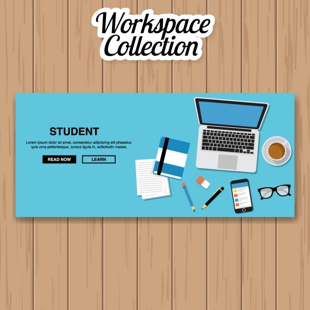 Free Vector | Student banner design