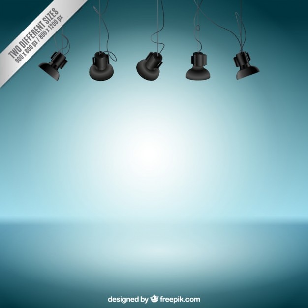 Download Studio spotlights Vector | Free Download