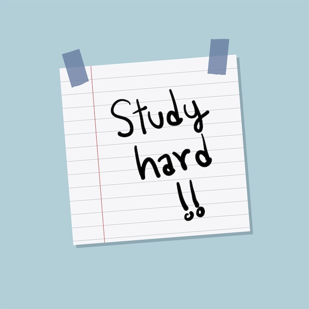 Study Hard !