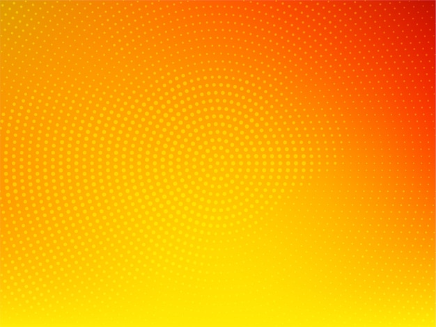 Download Free Vector | Stylish bright yellow color halftone background