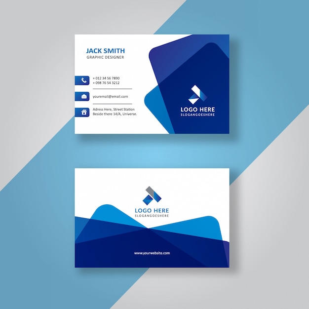 Premium Vector | Stylish business card