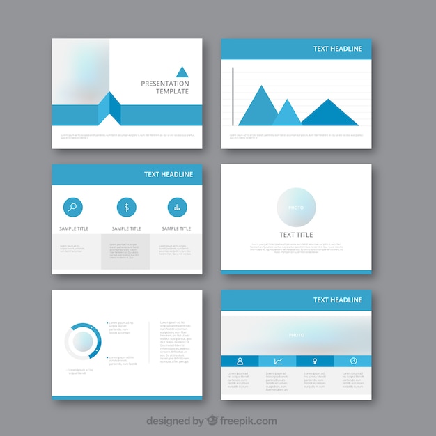 Stylish business presentation template