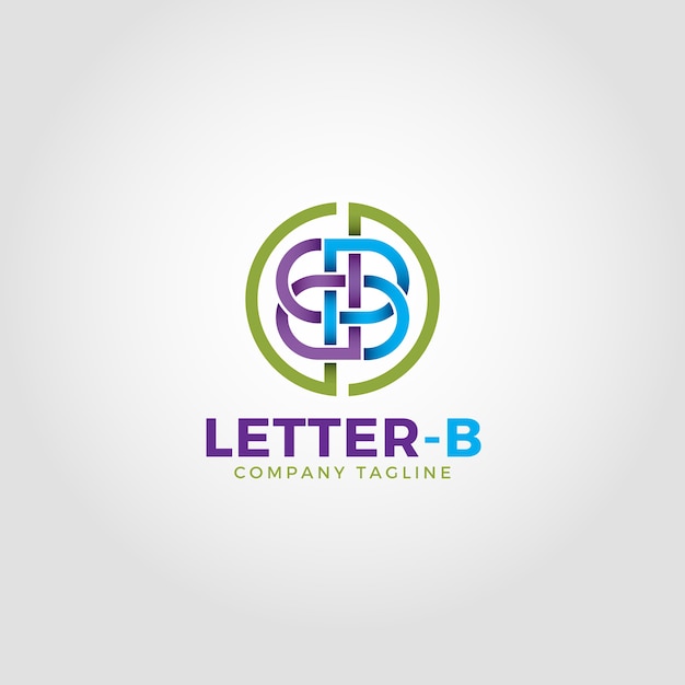 Download Free Stylish Letter B Logo Template Premium Vector Use our free logo maker to create a logo and build your brand. Put your logo on business cards, promotional products, or your website for brand visibility.