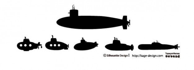 Submarines Vector | Free Download