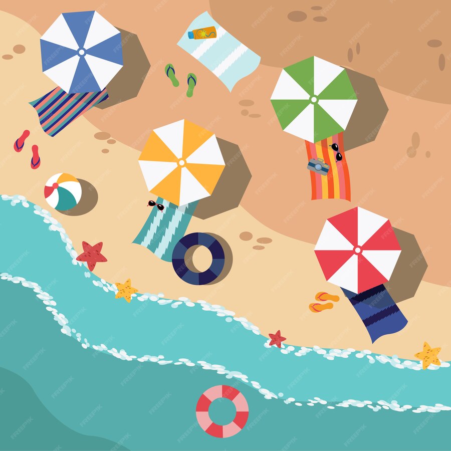 Free Vector | Summer background design