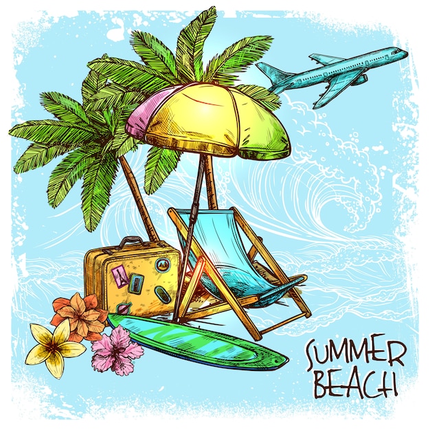 Summer Beach Concept