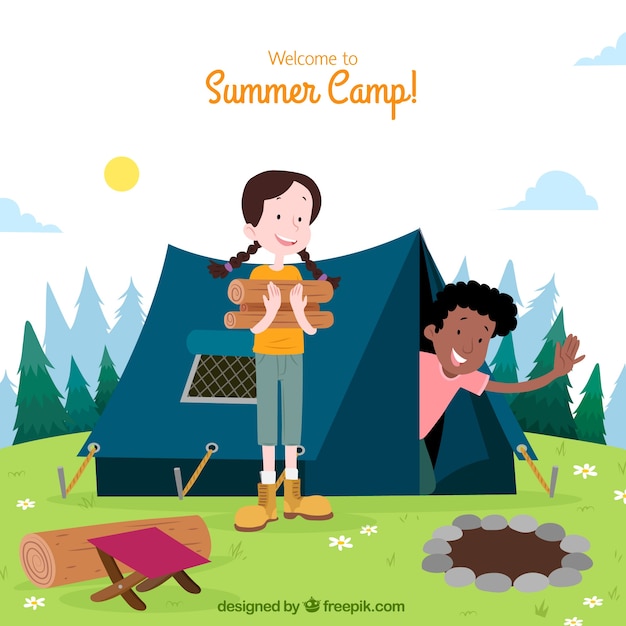 Download Camping Vectors, Photos and PSD files | Free Download