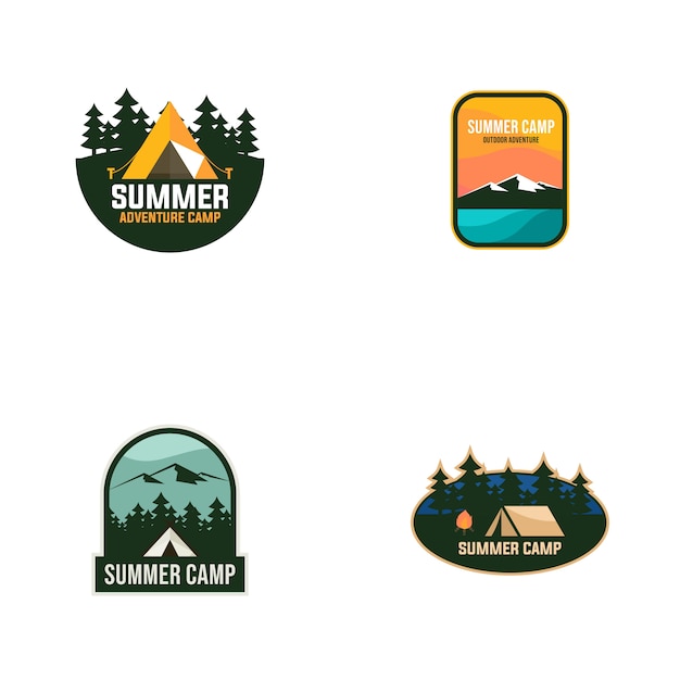 Download Free Summer Camp Vintage Logo Vector Template Premium Vector Use our free logo maker to create a logo and build your brand. Put your logo on business cards, promotional products, or your website for brand visibility.