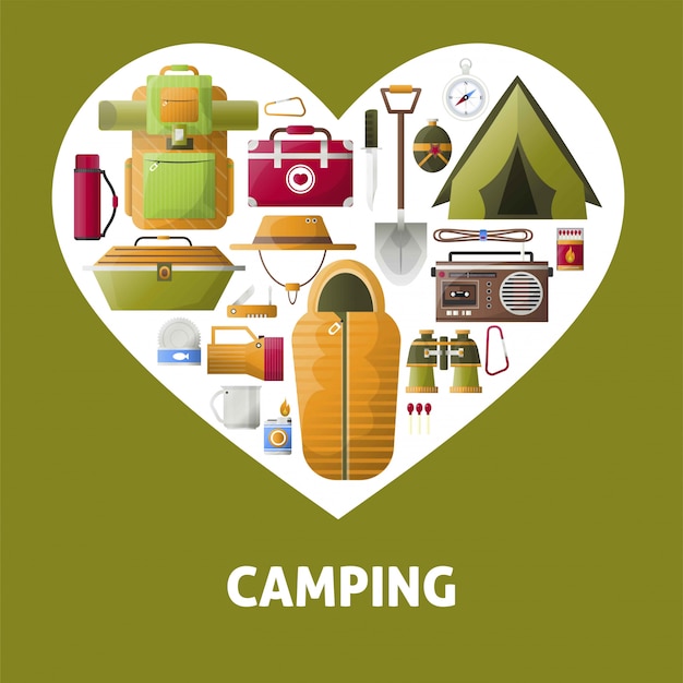 Free Free 264 Camping Heart Svg SVG PNG EPS DXF File