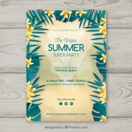 Summer Flyer Template Free