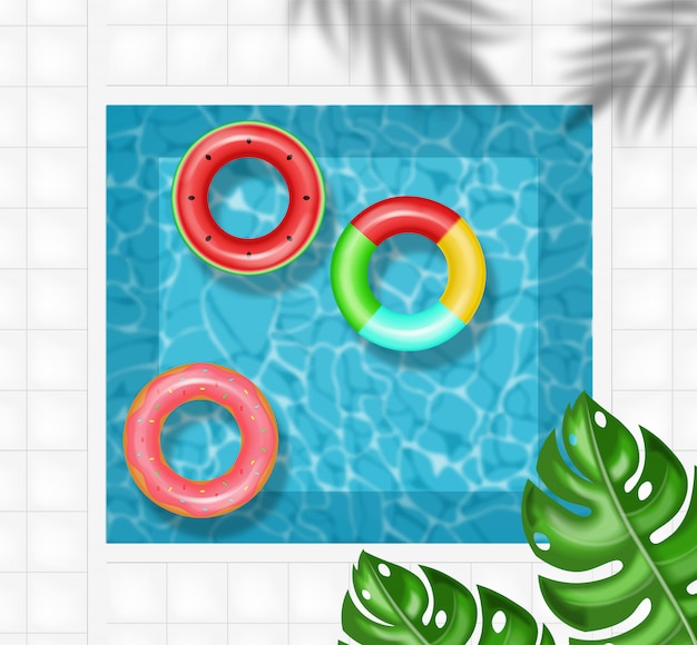 commercial pool life ring
