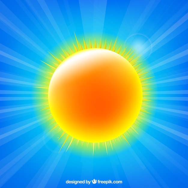 Free Vector | Summer sun