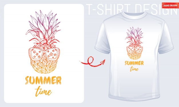 Download Premium Vector | Summer t-shirt print