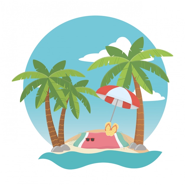 Premium Vector | Summer and vacation icon set