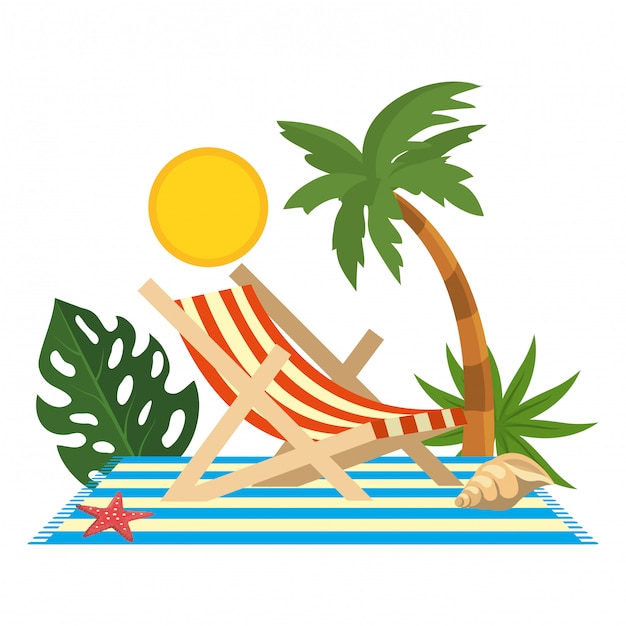 Download Summer and vacation icon set | Premium Vector