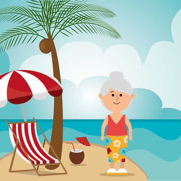 Download Summer, vacations and travel Vector | Free Download