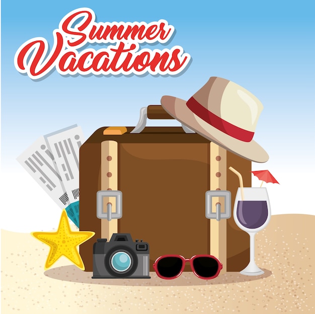 Premium Vector Summer Vacations