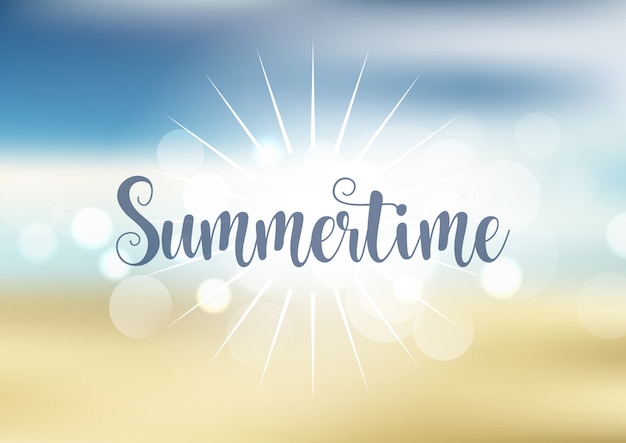 Free Vector | Summertime background