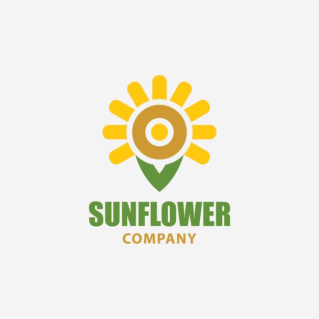 Download Free Sun Flower Logo Template Premium Vector Use our free logo maker to create a logo and build your brand. Put your logo on business cards, promotional products, or your website for brand visibility.
