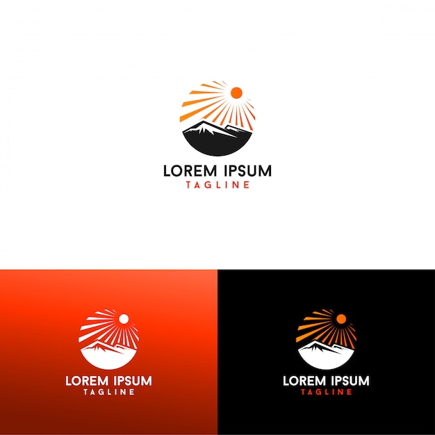 Download Free Sun And Mountain Logo Vector Download Premium Vector Use our free logo maker to create a logo and build your brand. Put your logo on business cards, promotional products, or your website for brand visibility.