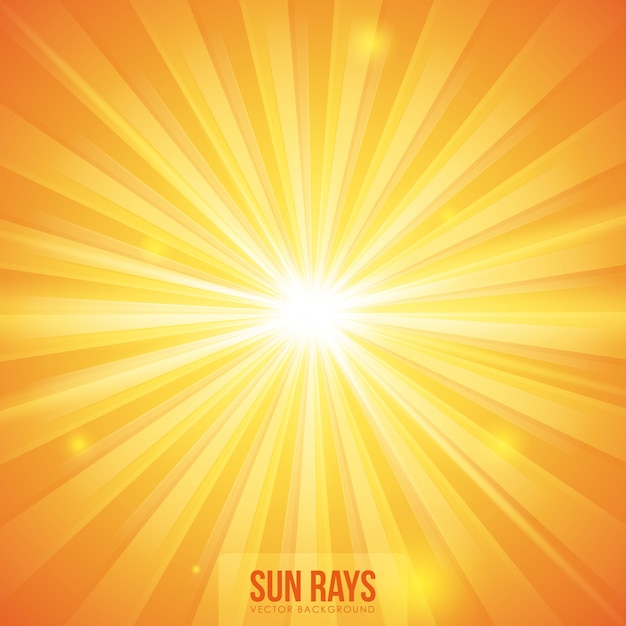 Sun rays design. Premium Vector