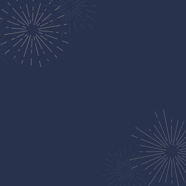 Sunburst background design in blue vector Free Vector