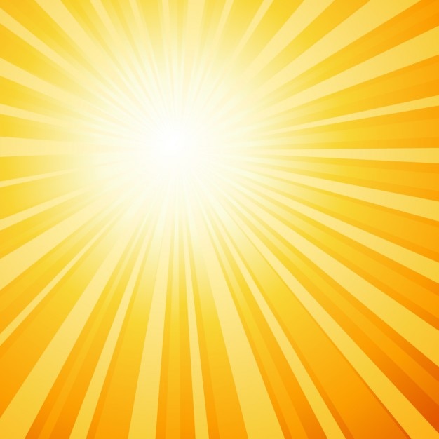 Sunburst background in color orange Vector | Free Download