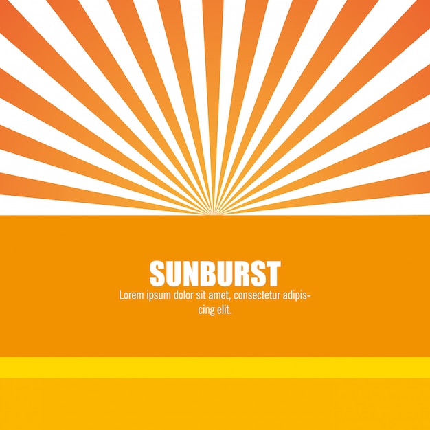 Free Vector | Sunburst pattern