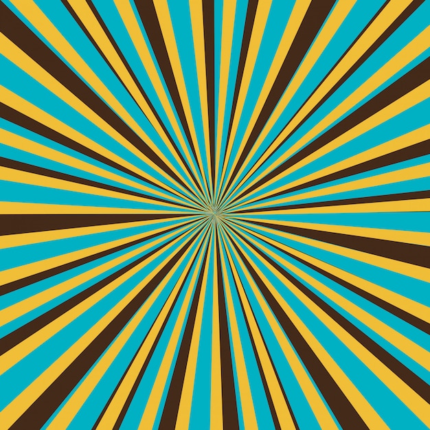 Free Vector Sunburst pattern