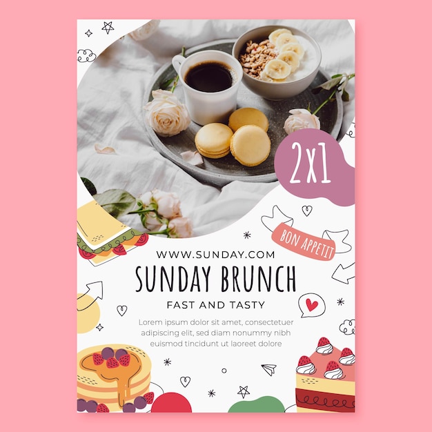 Brunch Flyer Template Free - Free Templates Printable