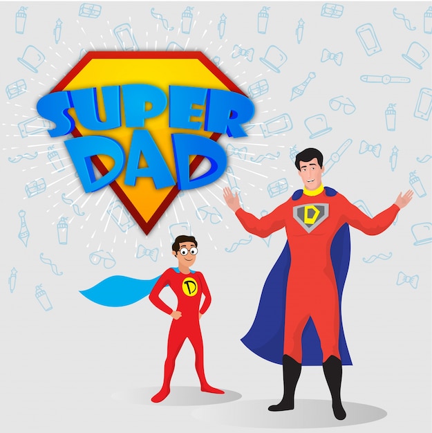 Super Papa Images Free Vectors Stock Photos Psd