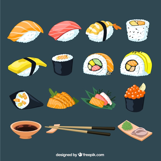 Sushi Vectors, Photos and PSD files | Free Download