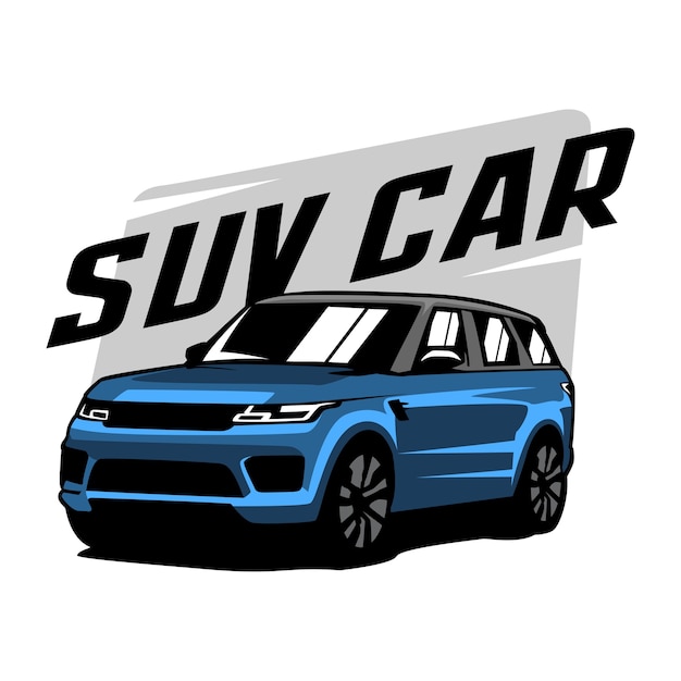 Premium Vector | Suv car logo template