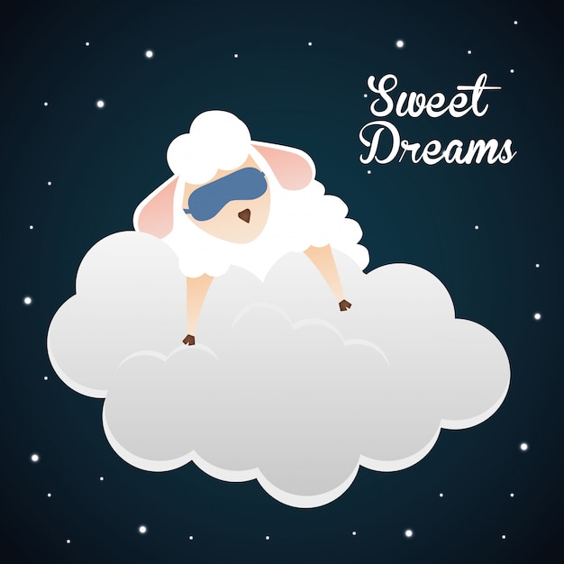 Download Premium Vector | Sweet dreams design.
