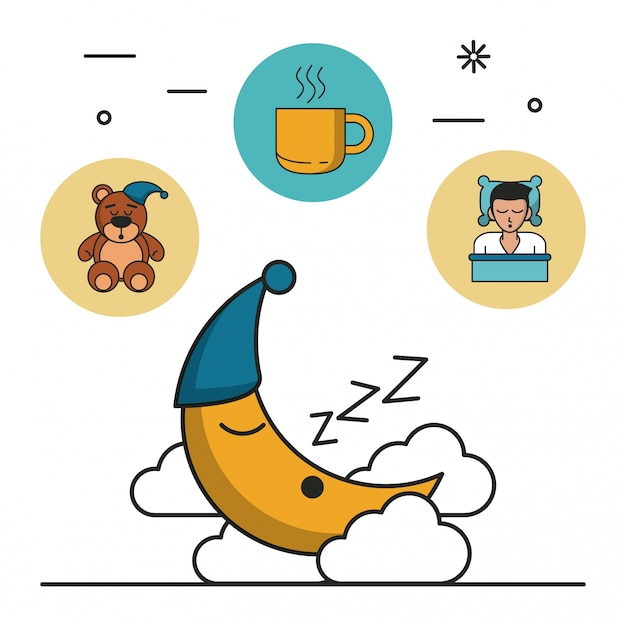 Premium Vector Sweet Dreams And Good Sleep Infographic