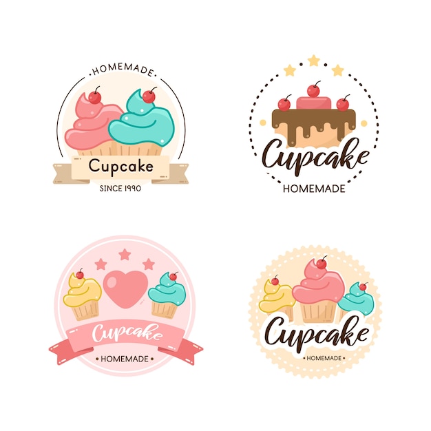 Premium Vector | Sweets bakery logo badge template