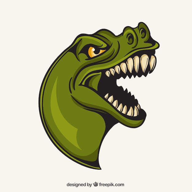T-rex mascot
